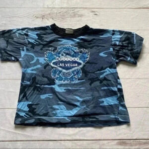 Las Vegas Boys Cotton Short Sleeve Shirt size XS
